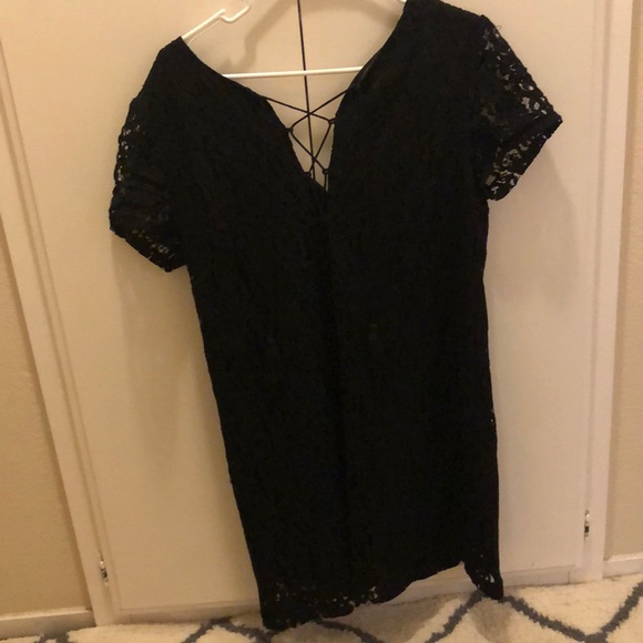Dresses & Skirts - Black lace dress- wore once Dresses & Skirts - Black lace dress- wore once